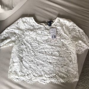 Forever 21 woven lace top